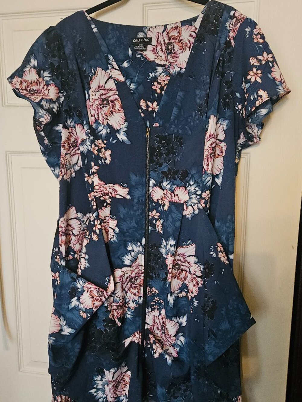 Floral cocktail dress